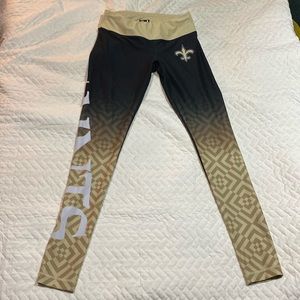NFL New Orleans Saints Leggings Size S
